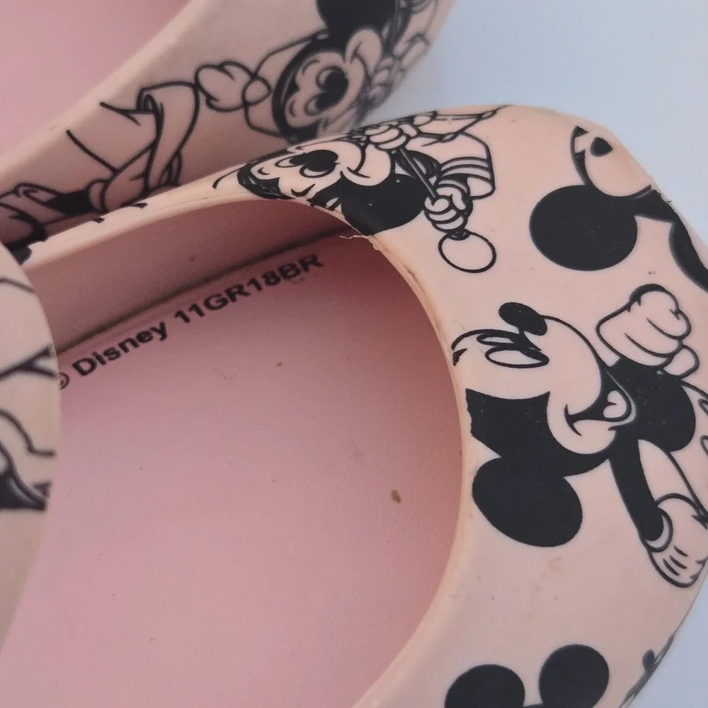 Mini Melissa Mickey Mouse 90th Anniversary The‎ True Original Flats Size 7c